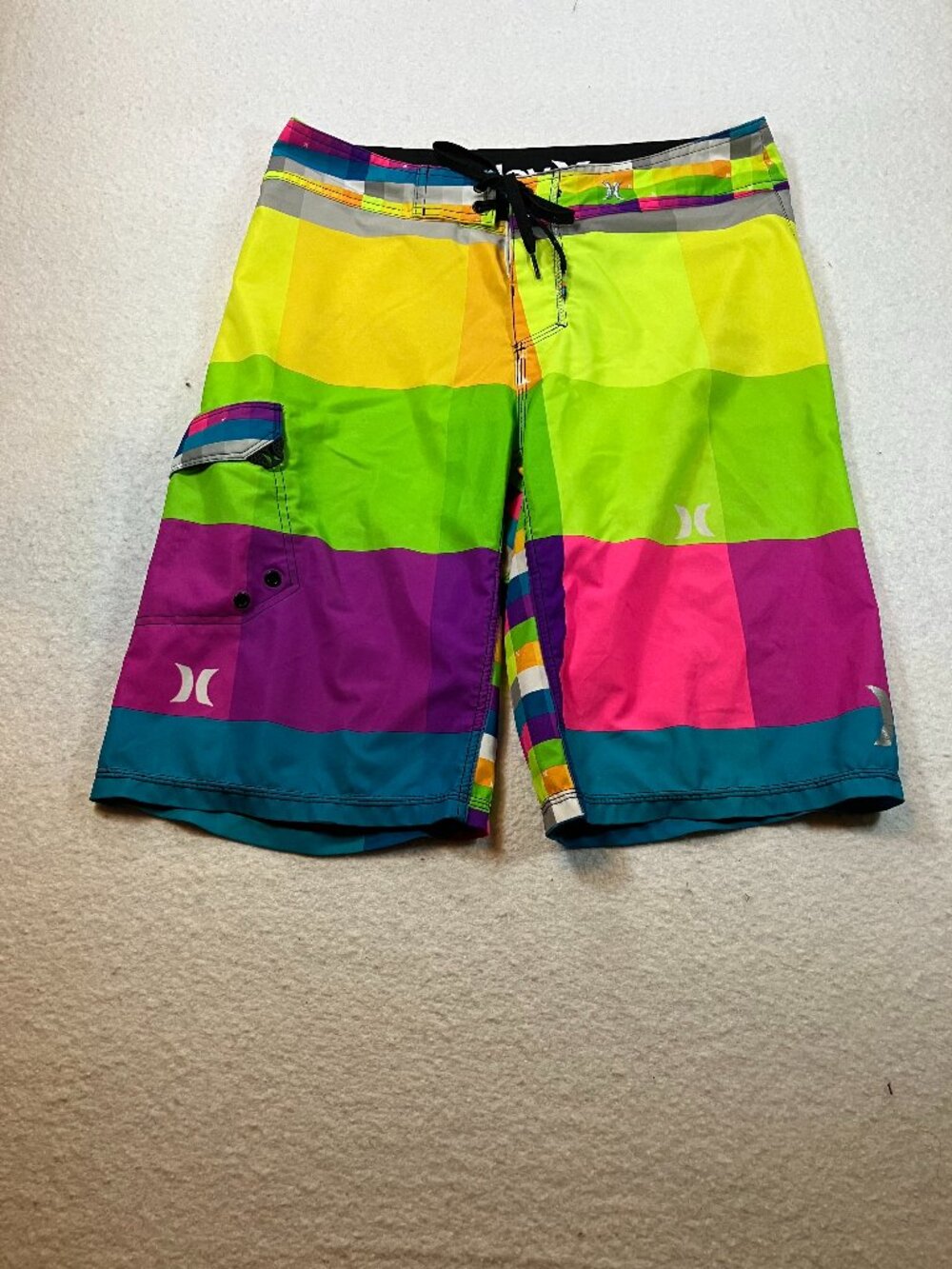 Hurley Phantom Rainbow Boardshorts Mens Sz 30
